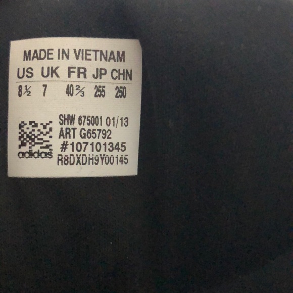 Adidas Women’s 8.5 High Tops - Picture 5 of 5